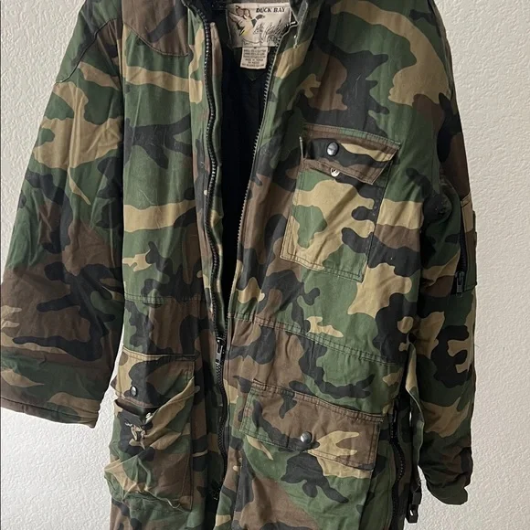 Duck Bag Camo Onesie Jumpsuit Coveralls - Picture 2 of 9